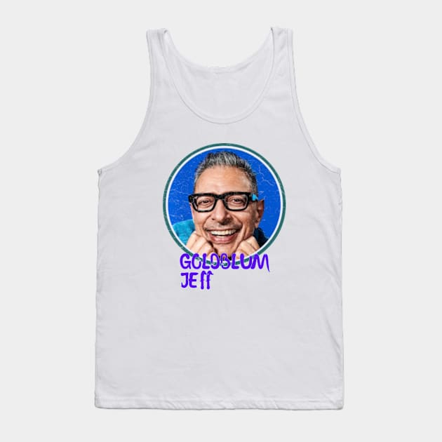 funny jeff goldblum  quotes art 90s style retro vintage 70s Tank Top by graphicaesthetic ✅